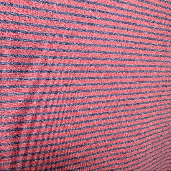 Southern Tide Dark Pink and Blue Striped Polo Shirt medium - Picture 7 of 9